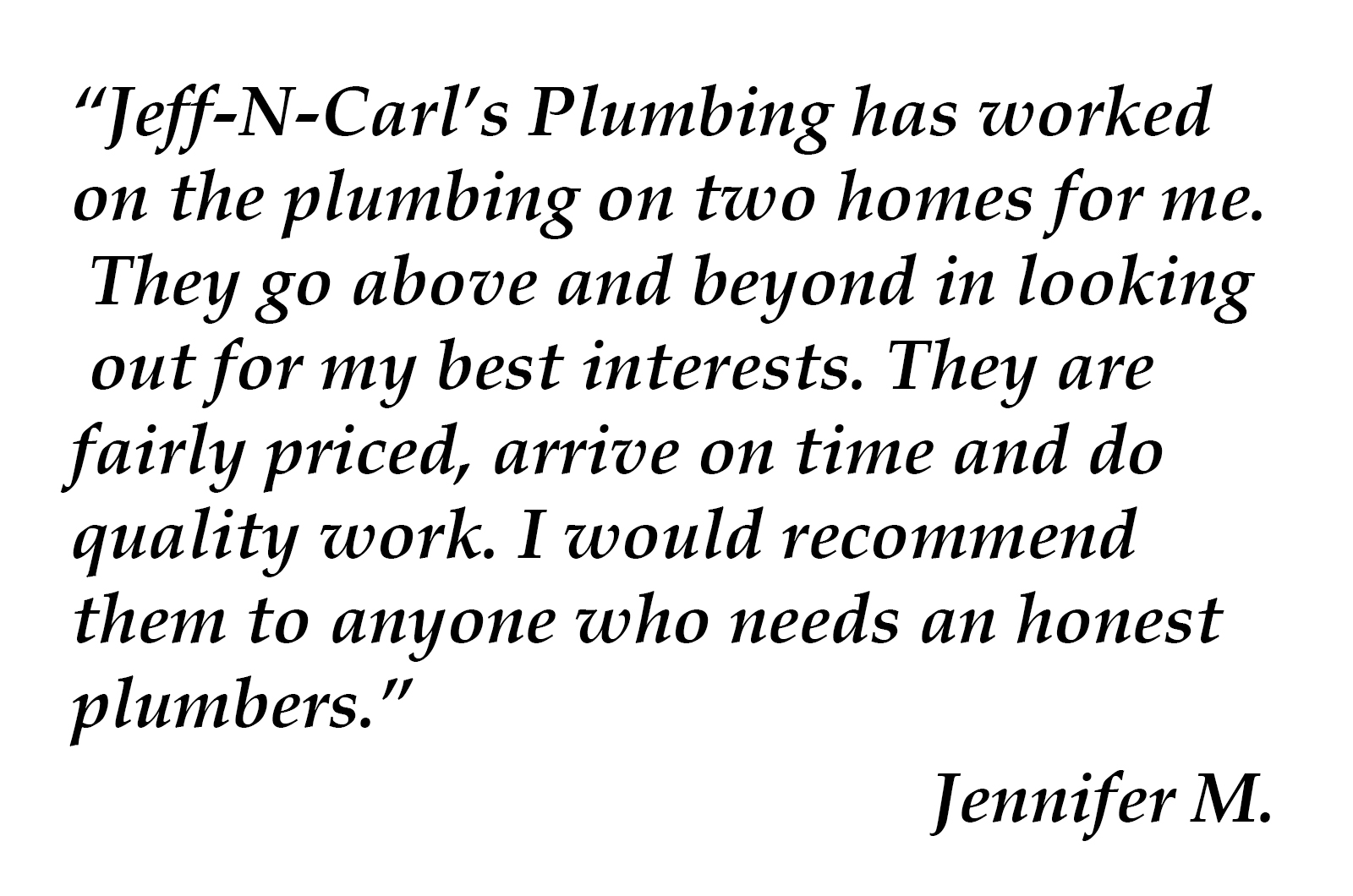 Jeff-N-Carl's Plumbing